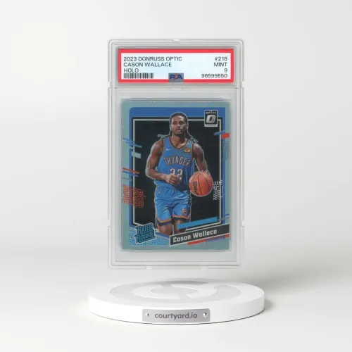 2023 Panini Donruss Optic #218 Cason Wallace - Holo (PSA 9 MINT)
